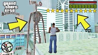 GTA SAN ANDREAS DA SİREN KAFA ŞEHRE İNDİ ! 10 YILDIZ POLİS PEŞİNDE!