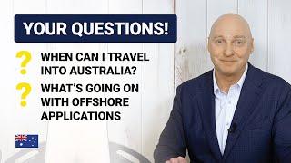 Australia Travel Permission. When can I gain permission?