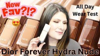 DIOR FOREVER HYDRA NUDE FOUNDATION | ALL DAY WEAR TEST