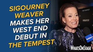 Sigourney Weaver, Jamie Lloyd & more | The Tempest opening night in London's West End