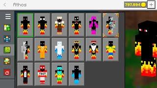 How to Get All ATHOS SKINS in MINECRAFT