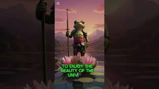 Samorady the frog gives you some very strong advice.#shorts #story