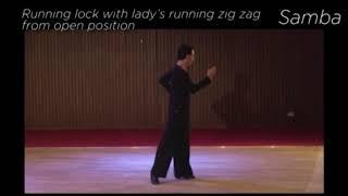 SAMBA   C   Running lock with lady’s running zig zag  from open position