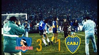 Colo Colo vs Boca Juniors | Copa Libertadores 1991 | Semifinal | Vuelta