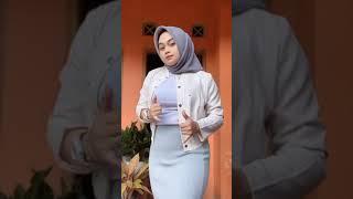 tik tok sma jilbab gunung gede