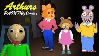 Arthurs Paint Nightmare Mod Full Game & Ending Playthrough Gameplay (indie horror  Game)