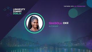 GlycanAge Tracks Estrogen-Modulated Inflammation - Simisola Oke at Longevity Summit Dublin 2024