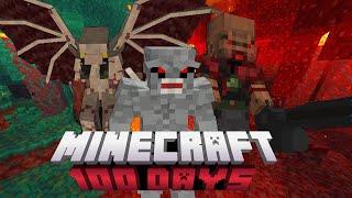 I Spent 100 Days in Minecraft Doom and This Happened!