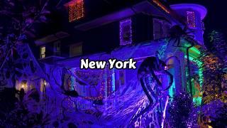 2024 Best Halloween Decorations Brooklyn Dyker Heights New York 4k Horror Props