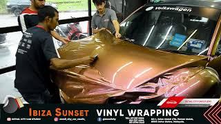 Vinyl Wrapping l Volkswagen beetle by Detail City Car Studio