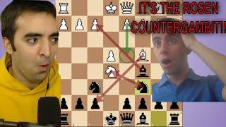 Eric Rosen SHOCKS me with a NEW COUNTERGAMBIT vs my Busch-Gass Gambit! Can I refute it??!!