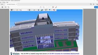 How to convert Navisworks to 3DPDF  with assembly tree structure | 3D PDF exporter for Navisworks