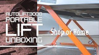 "Autolift 3000 Unboxing & First Impressions | Ultimate Car Lift System"