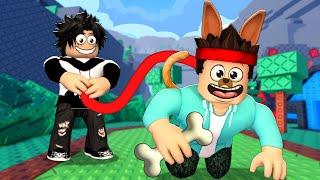 I Became a DOG in Roblox! | Lucky Boy Is My OWNER | Dog Walk 2 Player