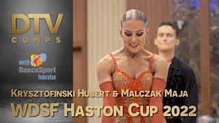 # Rumba | Krysztofinski Hubert & Malczak Maja | WDSF Adult Open | Haston Cup 2022