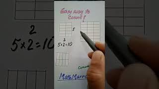 Addition by Multiplying#MathMarrow#Math shorts#Repeated Addition#Easy count