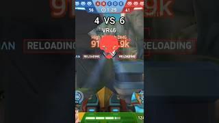 Mech arena pro player | 4 VS 6 In Mech arena #mecharena #viral #4vs6 #verses