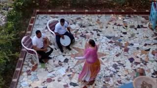 Jane Wass dances - Egyptian Saidi with live Drumming