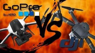 DJI Mavic vs GoPro Karma Side by Side feature COMPARISON