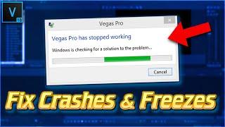 VEGAS Pro 18: How To Fix All Crashes & Freezes - Tutorial #506