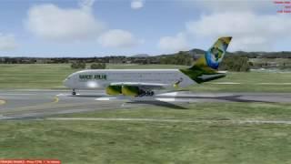 [P3DV4] Projeto Airbus A380 Merge PMDG 747 400M v3