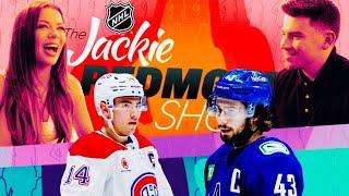 Find out Quinn Hughes' pet peeve & Nick Suzuki's Timmies order | The Jackie Redmond Show | Ep. 1