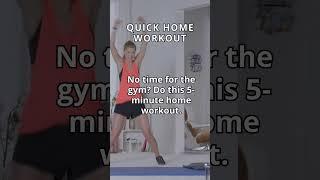 No time for the gym? Do this 5-minute home workout. #youtube #meditation