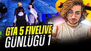 İLK GÜNDEN TUTUKLANDIK!! COMBATRY GTA5 FİVELİVE