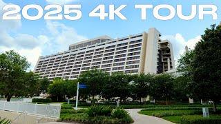 Disney's Contemporary Resort 2025 Tour & Walkthrough in 4K | Walt Disney World Florida June 2025