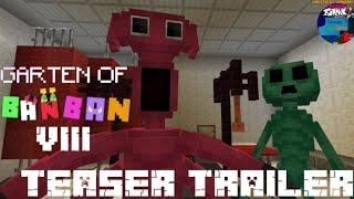 Garten of Banban 8 - Official Teaser Trailer 2 In Minecraft