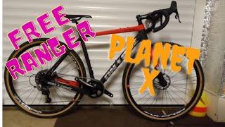 Planet X, On One Free ranger gravel bike, Raw build, First ride Review