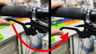 Bicycle loses brake. Bleeding hydraulic brake Shimano Deore