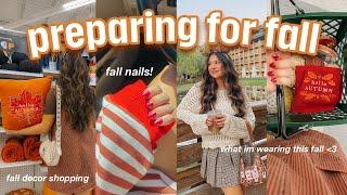 prepare with me for fall!!  pumpkin coffee, fall candles, what i'm wearing this fall, & more!!