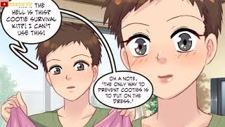 Wolfdege Premium Reward | TG Comic | Boy to Girl(Body Swap) | Full tg Tf Transformations #63