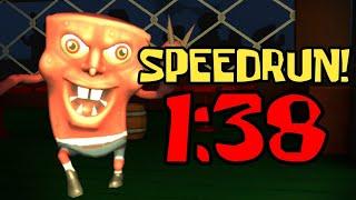 A Night In The Office (Krusty Krab Nightmare) SPEEDRUN 1:38 ANY%