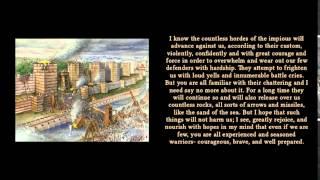 Constantine XI Palaiologos' last speech - 1453