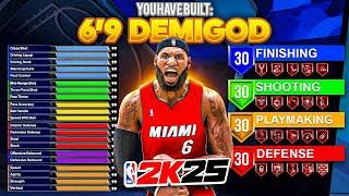 BEST 6'9 ISO GUARD BUILD in NBA 2K25 - BEST POINT GUARD BUILD in NBA 2K25!