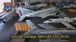 Aircraft Storage NMUSAF (Oct 2024)