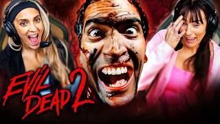 EVIL DEAD 2 (1987) MOVIE REACTION!! FIRST TIME WATCHING!! Bruce Campbell | Dead By Dawn | Review