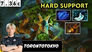 TORONTOTOKYO Treant Protector Hard Support - Dota 2 Patch 7.36c Pro Gameplay