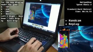 [NullpoMino] Speed Mania 2 Personal Best (6:16.53; with hand camera)
