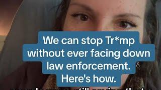We can stop Fascism without ever engaging with Law Enforcement. Here's how.