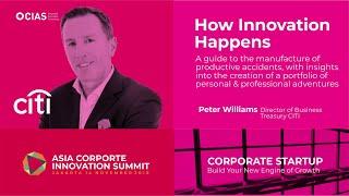How Innovation Happens with Peter Williams - Director of Business Treasury CITI
