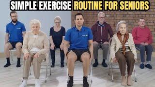 30 Minute Full Body Chair Workout For Seniors