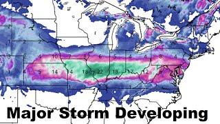 Seismic Crisis In Ethiopia Over 30 Homes Collapse - Major Storm Developing Over The Central US