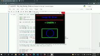 Creating an Image using Numpy Array and OpenCV