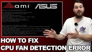 Fix CPU Fan Detection Error on ASUS Motherboards