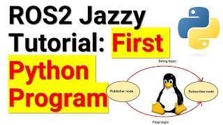 ROS2 Jazzy Tutorials from Scratch: First Python Program in ROS2 Jazzy