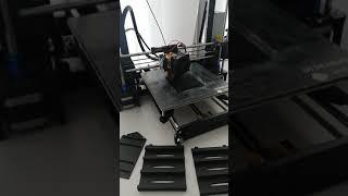 Печать детали блока теплицы на 3D принтере Anycubic i3