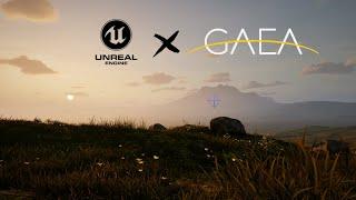 Create an Open World Map in GAEA and export into Unreal engine 5 || Gaea || Unreal engine || Terrain